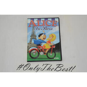 SHELF220 DVD tested~Alice in Paris, Animated, 52 Mins.